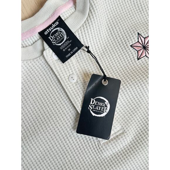 Demon Slayer Button Down Shirt - Size M - NEW - Picture 7 of 7